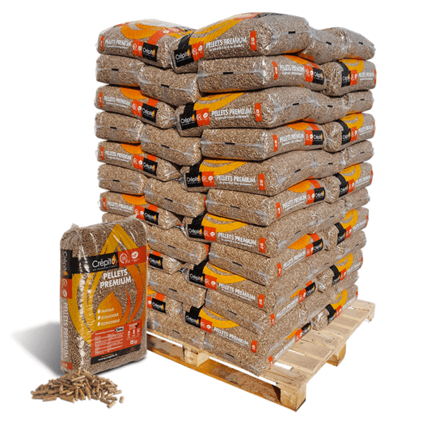 PELLETS PREMIUM CRÉPITO®. 259€ La palette