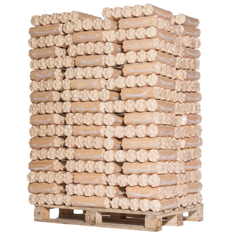 A-13-2.jpg BOIS DENSIFIÉ – RÉSINEUX – PALETTE DE 960 KG – Image 1