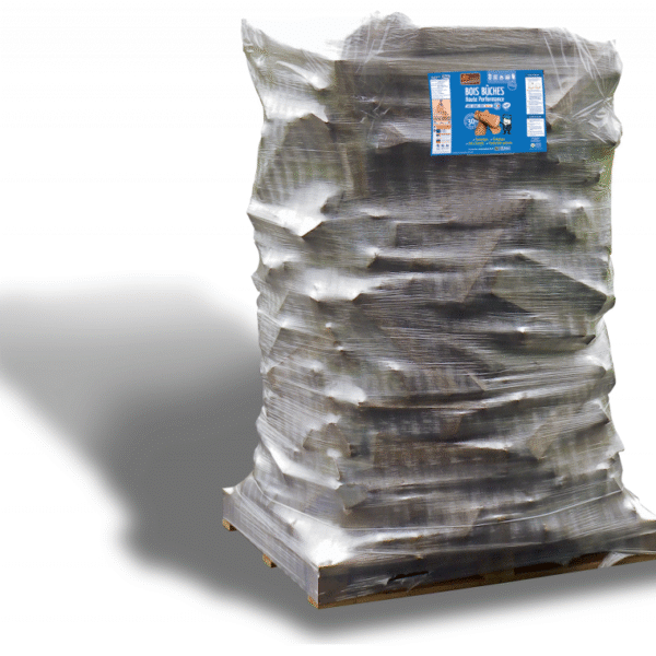 BÛCHES EXTRA SEC 30 CM, 2,24 STÈRES, 2M³ VRAC